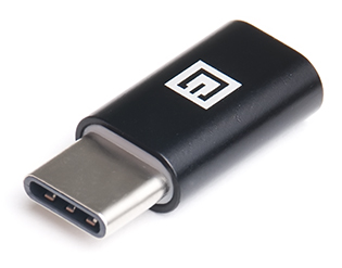 Adapter REAL-EL USB micro F-type C
